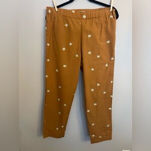 Creatures of Comfort Brown Pants with White Pattern